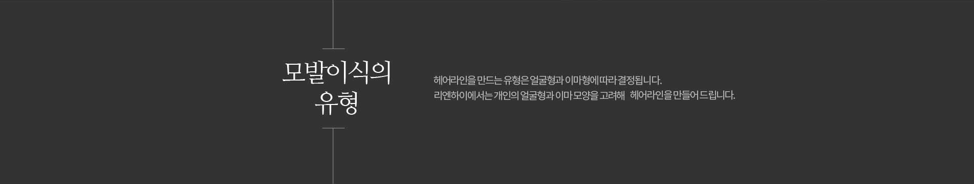 모발이식유형