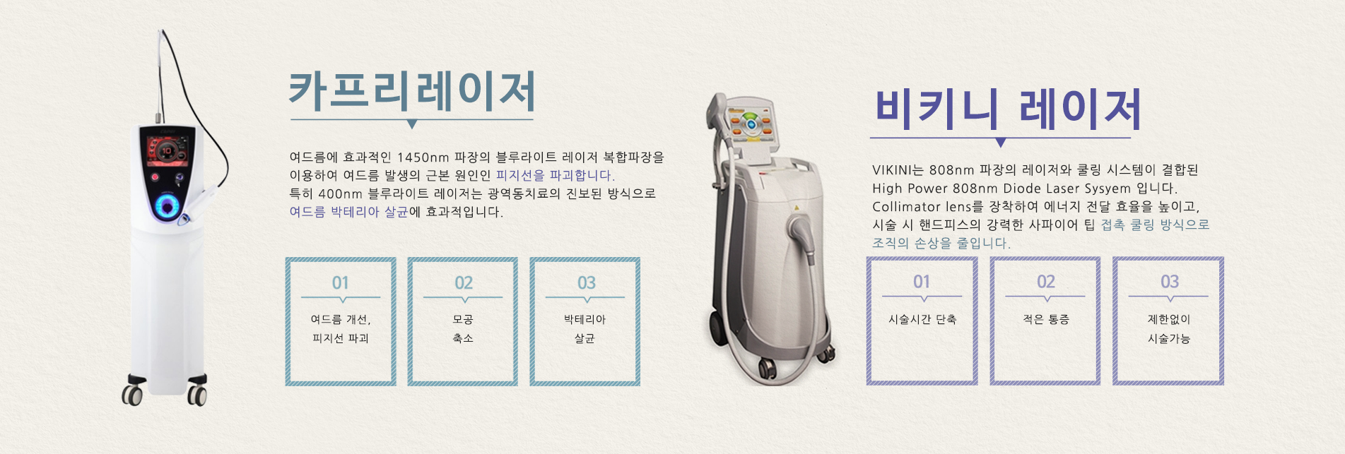 카프리레이저,비키니레이저