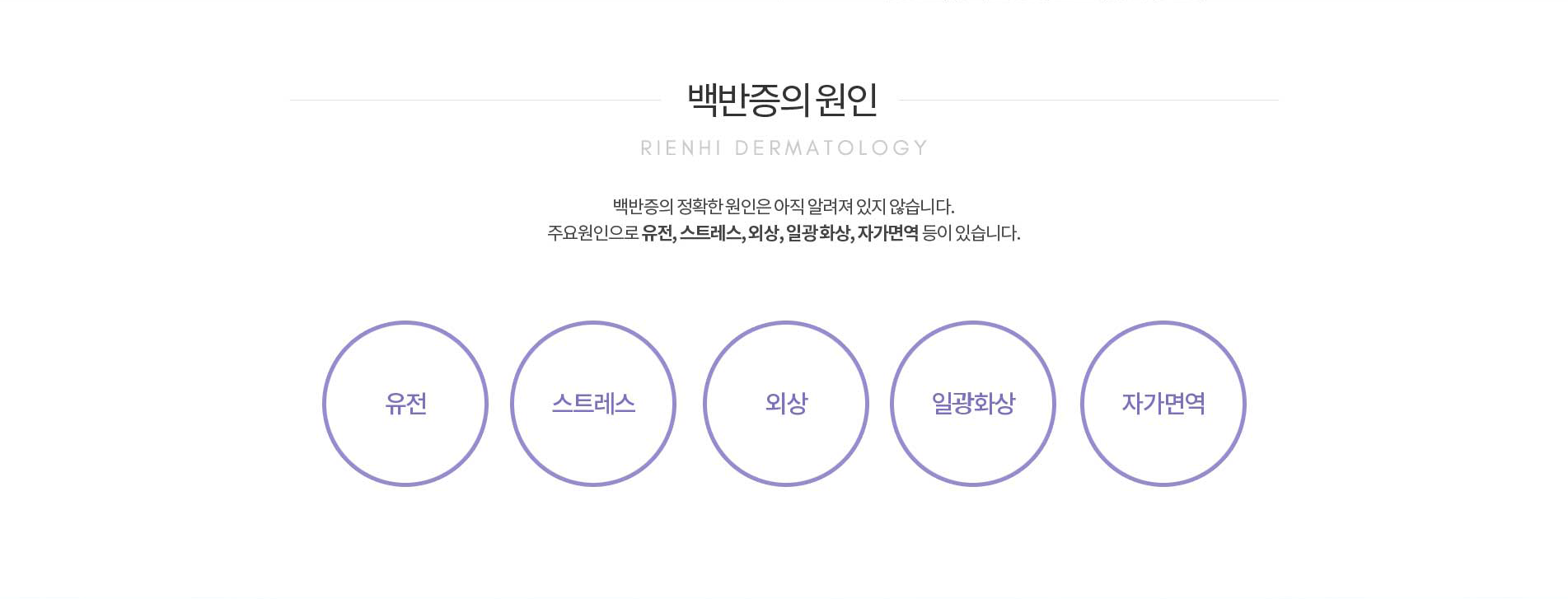 백반증의 원인
