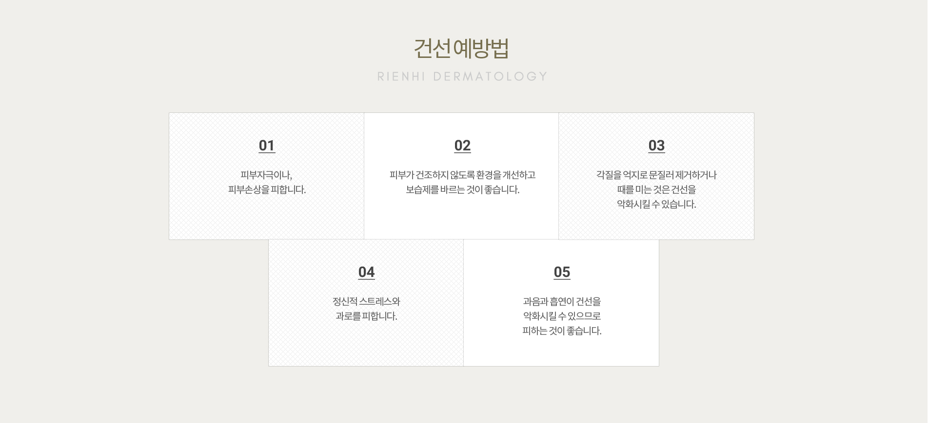 건선 예방법